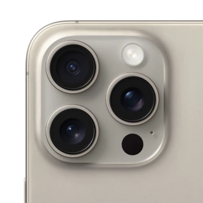 Apple iPhone 15 Pro Max Titan Natur 256 GB mit Abo – Smartphones